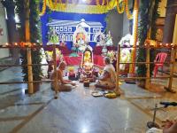 Sharadiya Navaratri 2020 Day 5 (21.10.2020) - SCM Shirali - Evening Pujana at Navaratri Mantapa